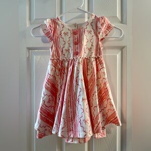 SweetHoney Pink and Cream Kids Dress Size 4t